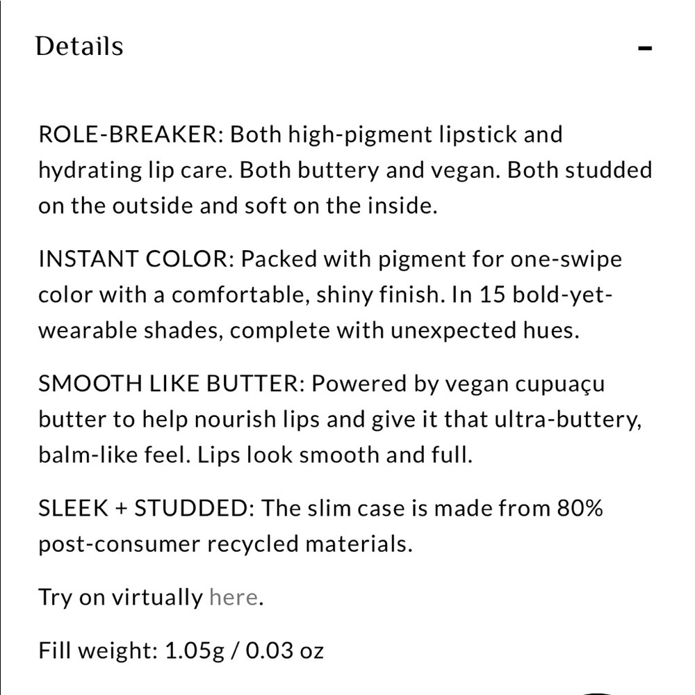 ๐KVD Beauty Epic Kiss Nourishing Vegan Butter Lipstick / Color: The Female Gaze - Picture 8 of 10
